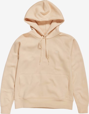 G-Star RAW Sweatshirt 'Premium core 2.0' in Beige: front