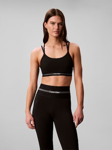 Calvin Klein Sport Sports bra in Blue: front