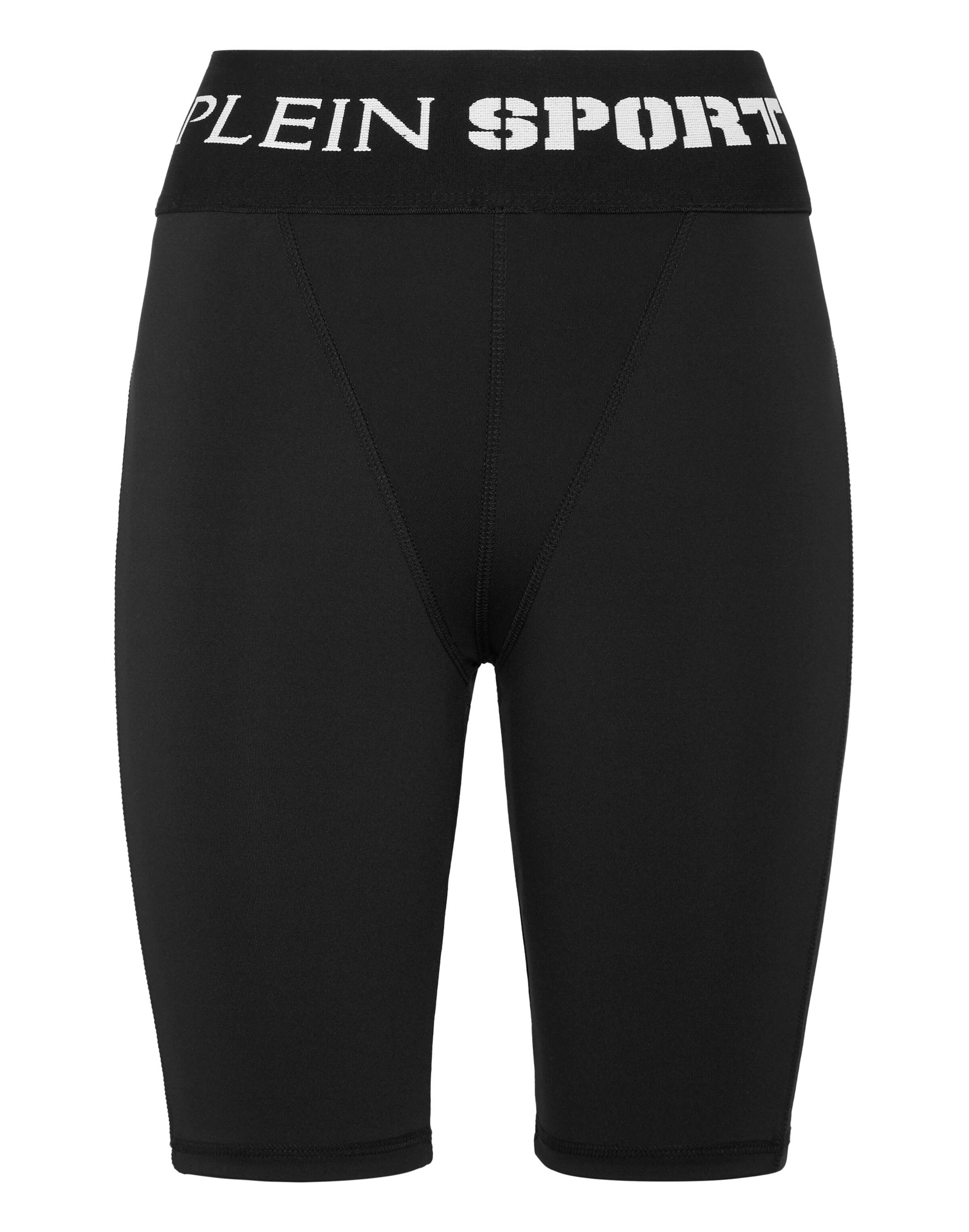 Plein Sport - Skinny Pantalón deportivo en negro: frente