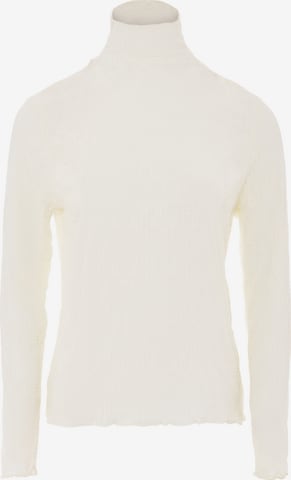 Camicia da donna di nascita in bianco: frontale