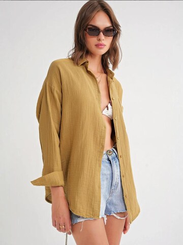 Camicia da donna di MixRay in verde