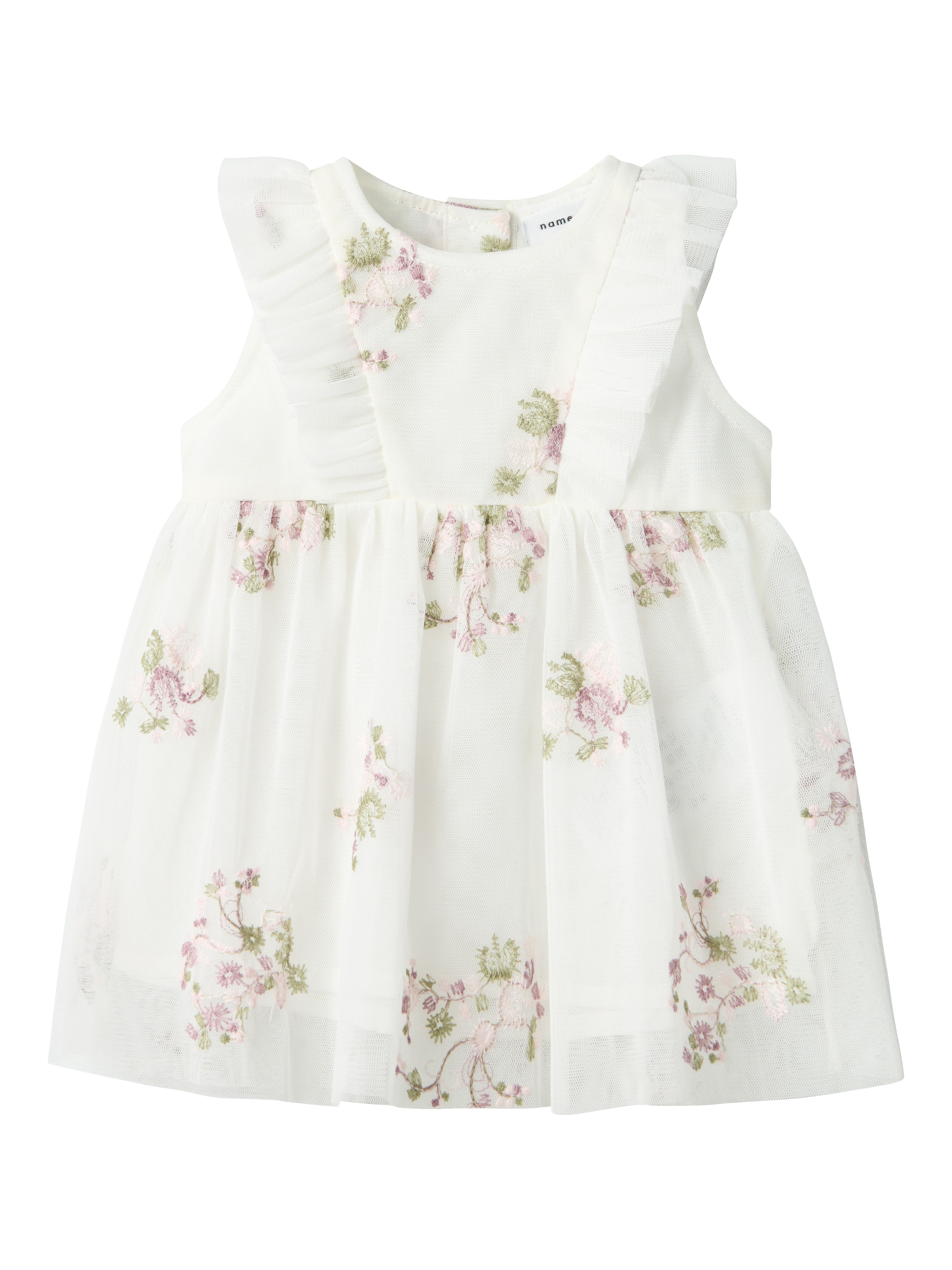 NAME IT Šaty 'NBFFITUL' – bílá: přední strana