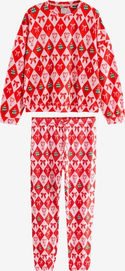 Next Pidžama u zelena / crvena / prljavo bijela, Pregled proizvoda