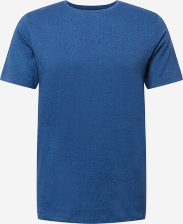 T-Shirt 'Mouliné' Lindbergh en bleu : devant