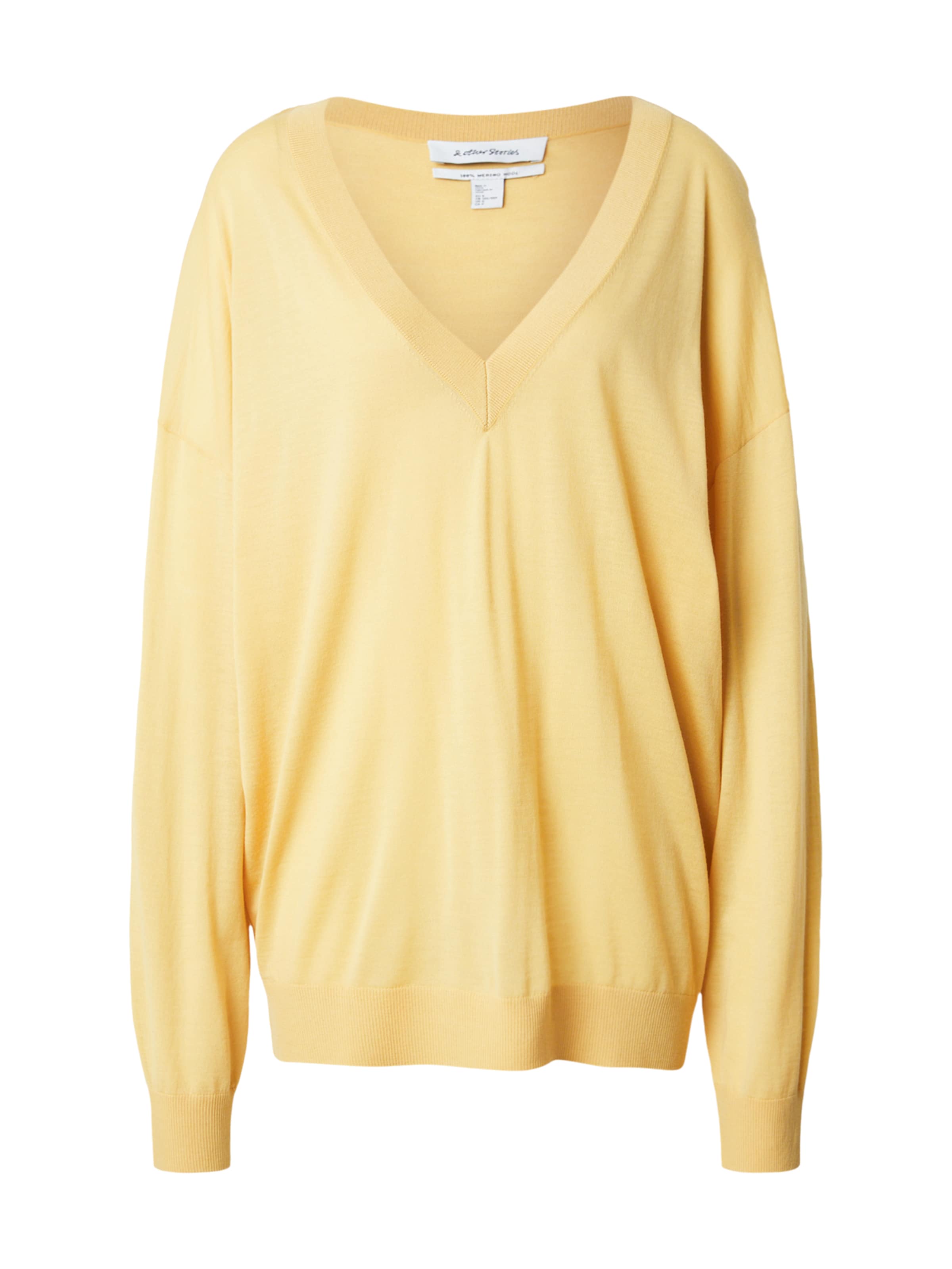 & Other Stories Pull-over en jaune clair, Vue avec produit