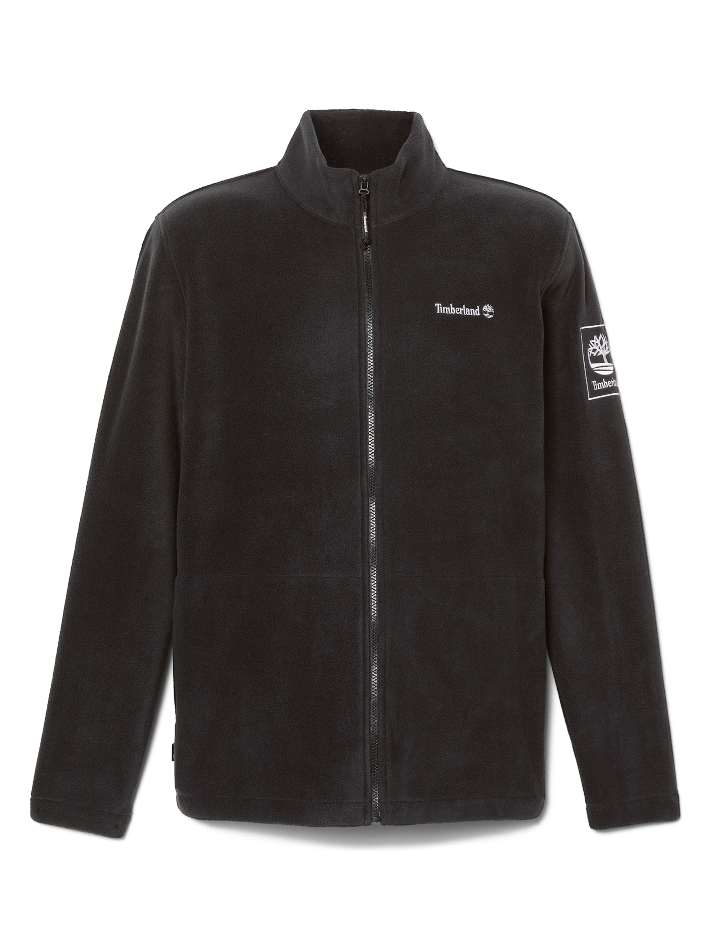 TIMBERLAND Flisová bunda - Hnedá: predná strana