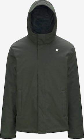 K-Way Winter Jacket in Green: front