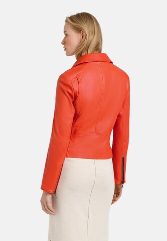 Werner Christ Lederjacke 'Carina' in Orange