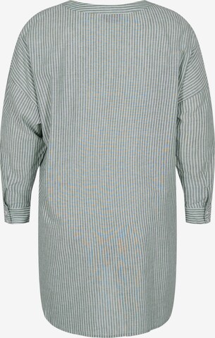 Zizzi Blouse 'CAALMA' in Blauw