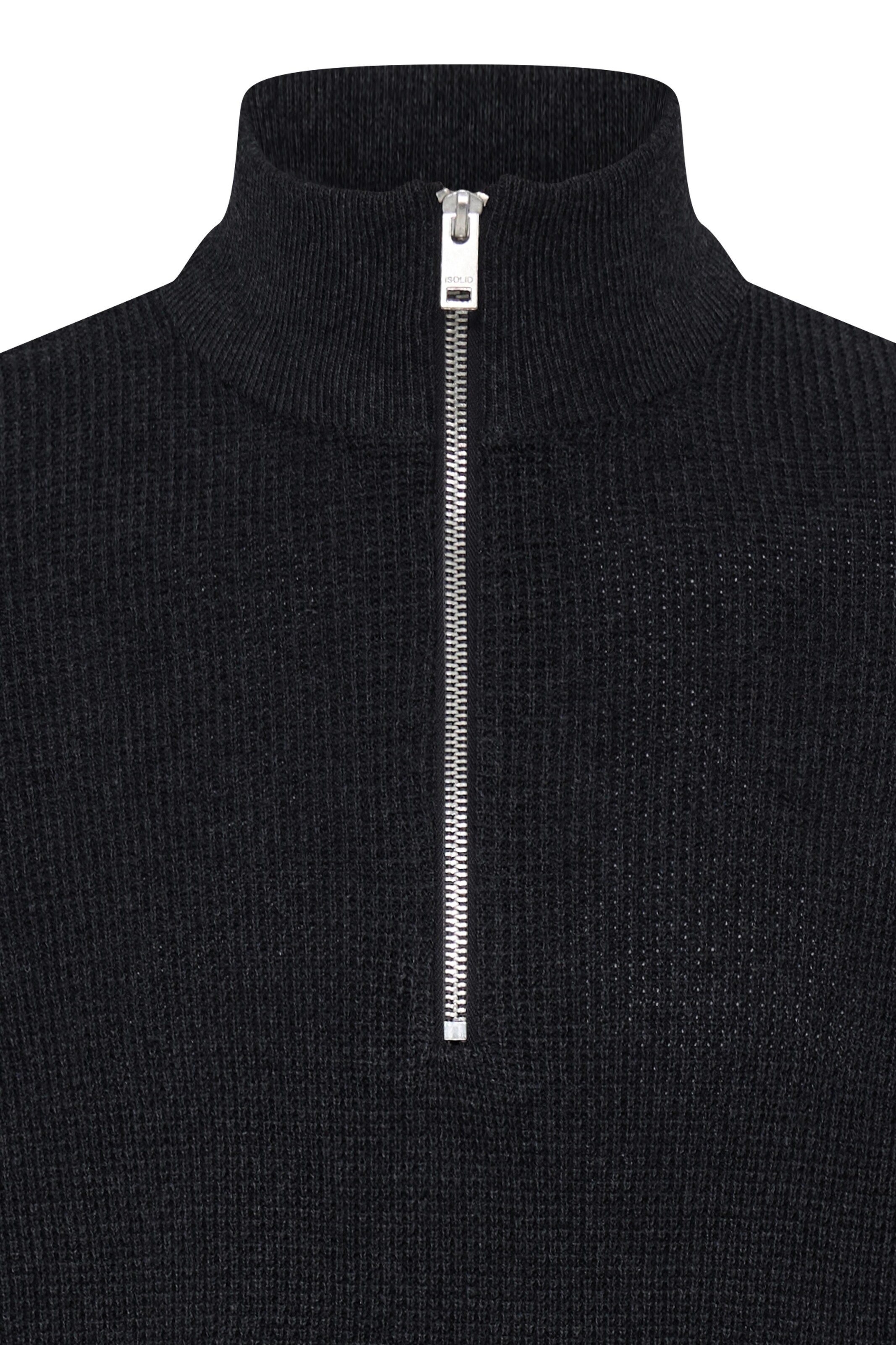 !Solid Sweater 'SDVian' in Black