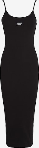 juoda Tommy Jeans Vasarinė suknelė: priekis