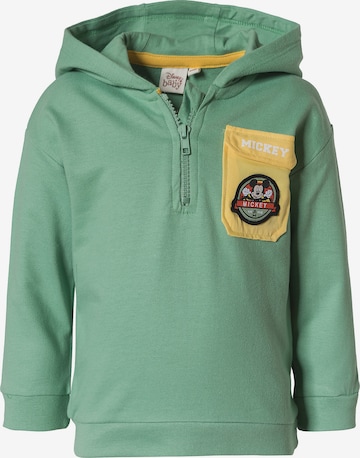 Disney Mickey Mouse & friends Sweatshirt in Green: front