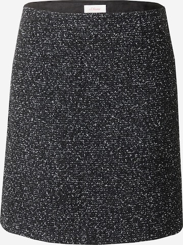 Jupe s.Oliver en noir : devant