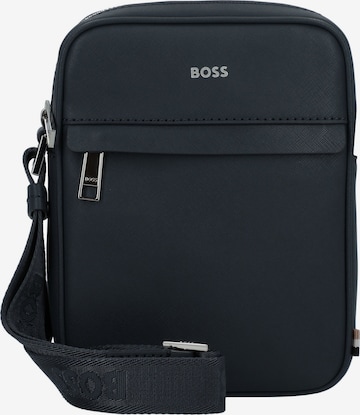 Sac à bandoulière 'Ziar' BOSS en bleu : devant
