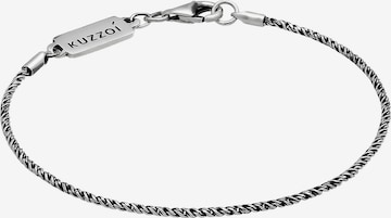 Bracelet KUZZOI en noir : devant