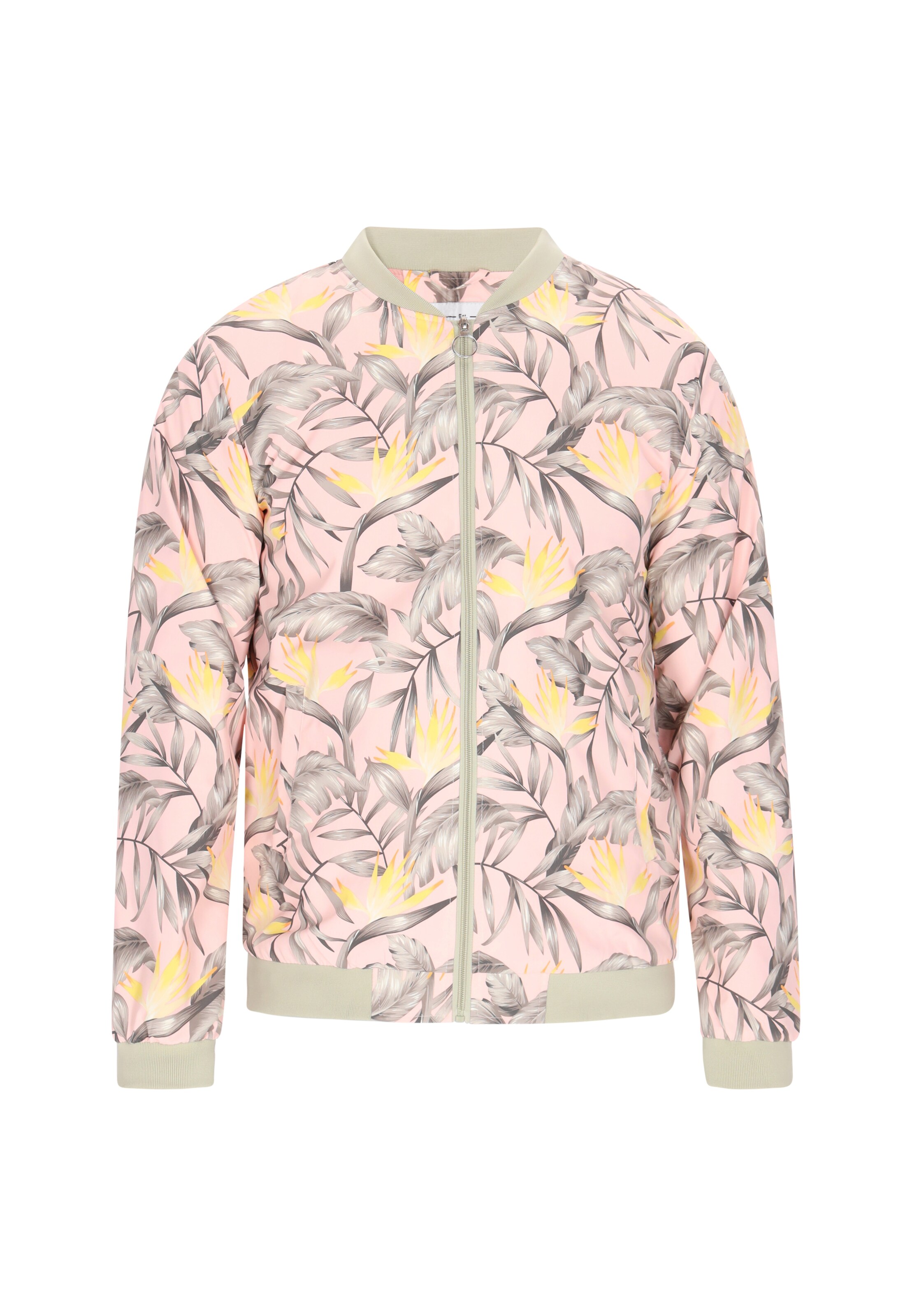 Veste mi-saison MO en rose : devant