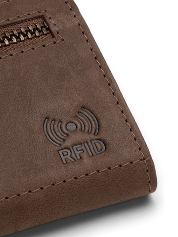 Porte-monnaies 'Genius' SERASAR en marron