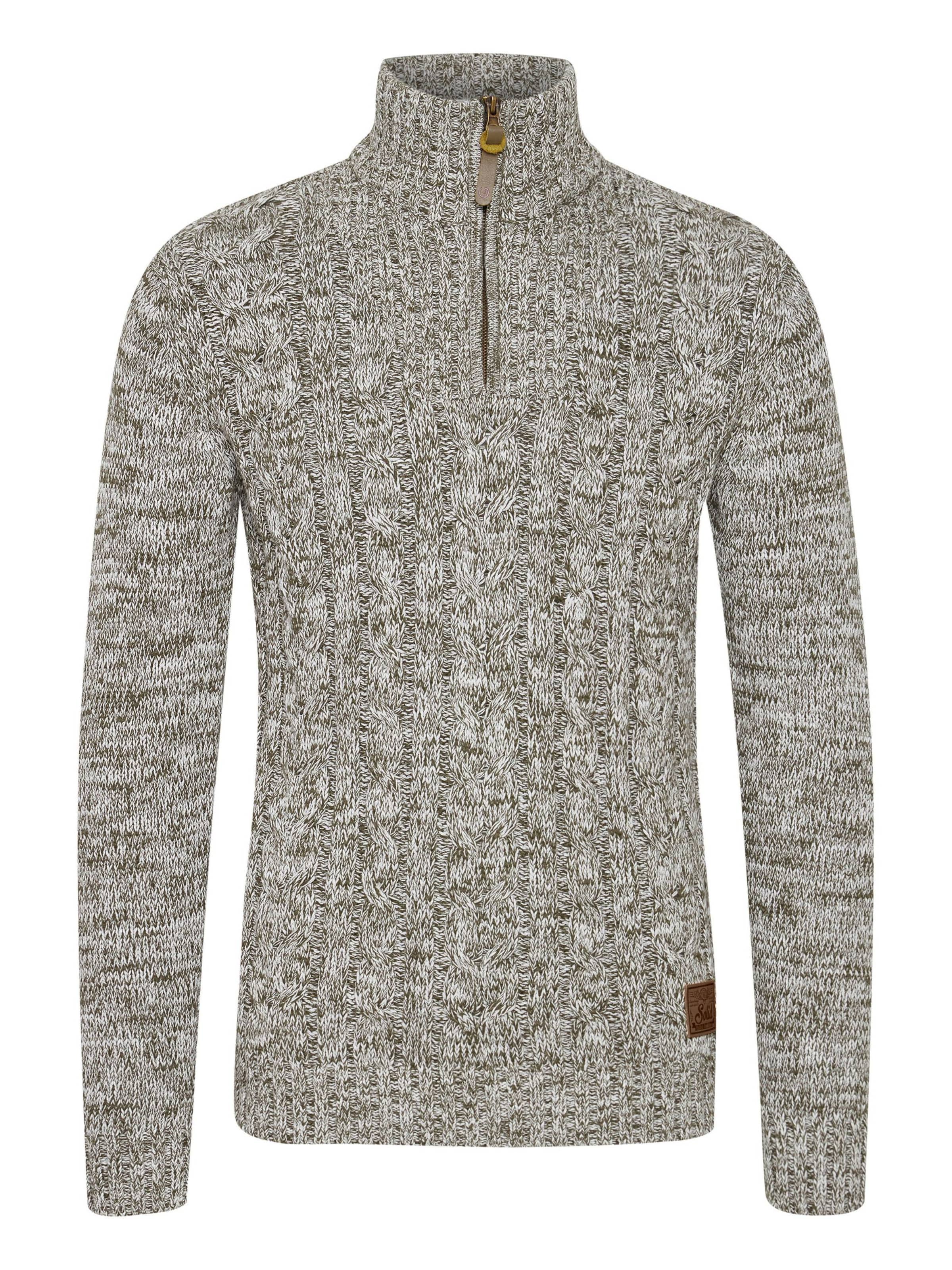 !Solid - Pullover 'Pankraz' em verde: frente