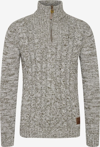 !Solid Strickpullover 'Pankraz' in Grün: Vorderseite