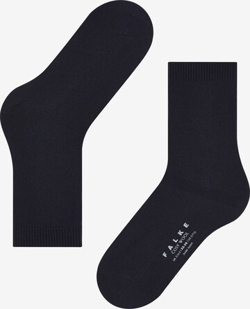 FALKE Sockor 'Cosy Wool' i blå