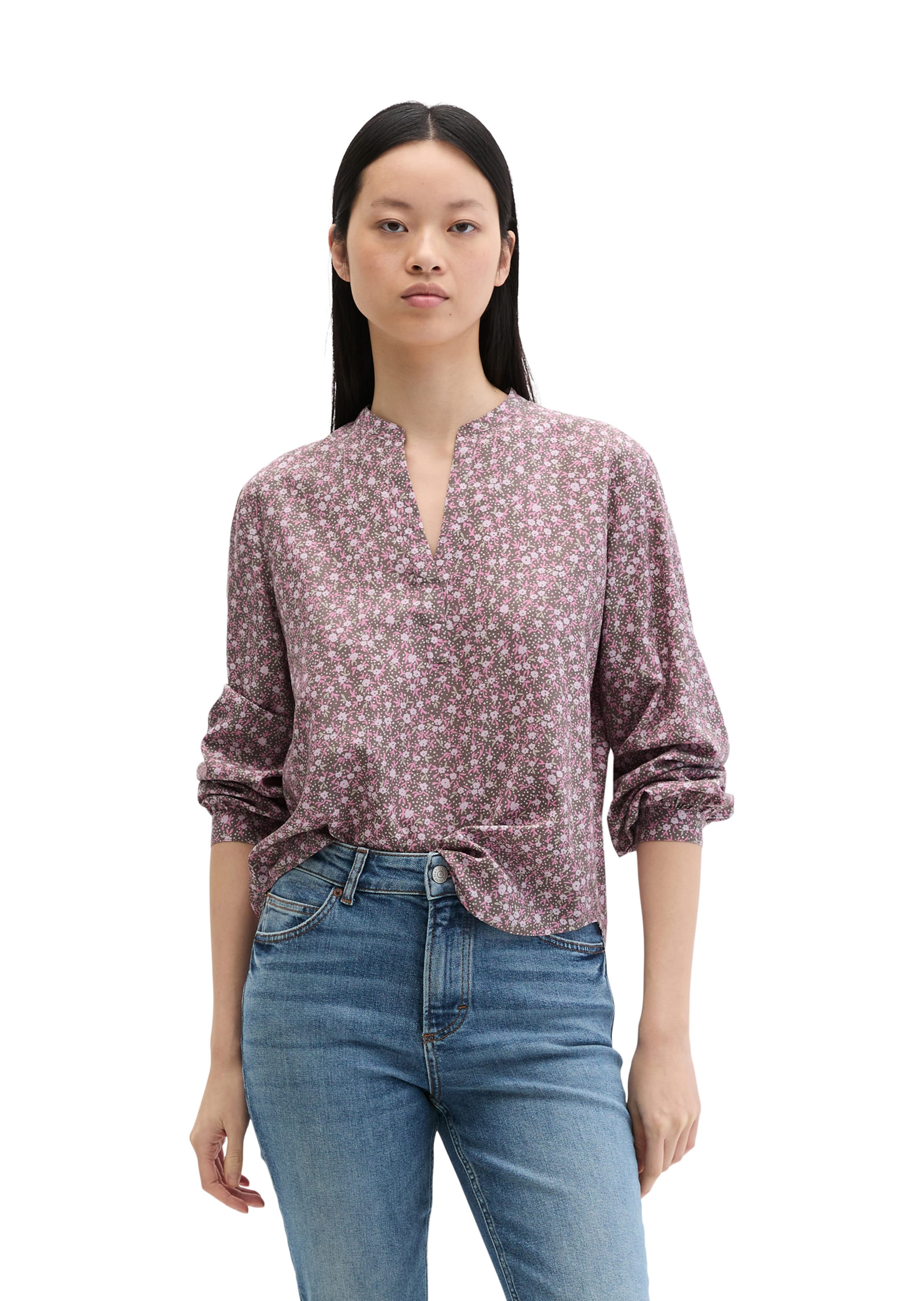 Marc O'Polo Blouse in Pink: front