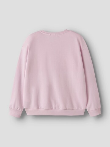 Sweat-shirt 'NKFJYNI STITCH' NAME IT en rose