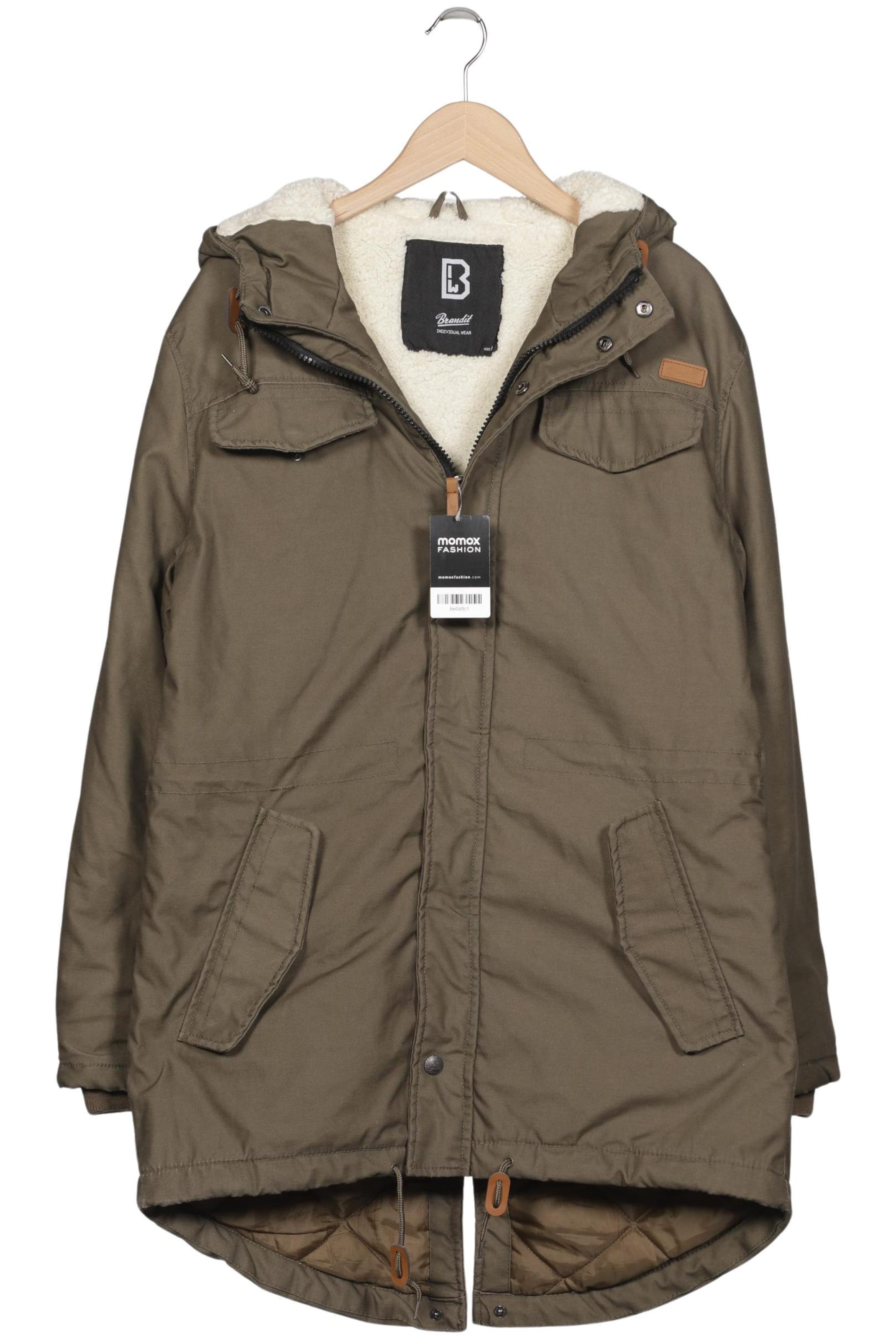 Brandit Jacket & Coat in M in Green: front