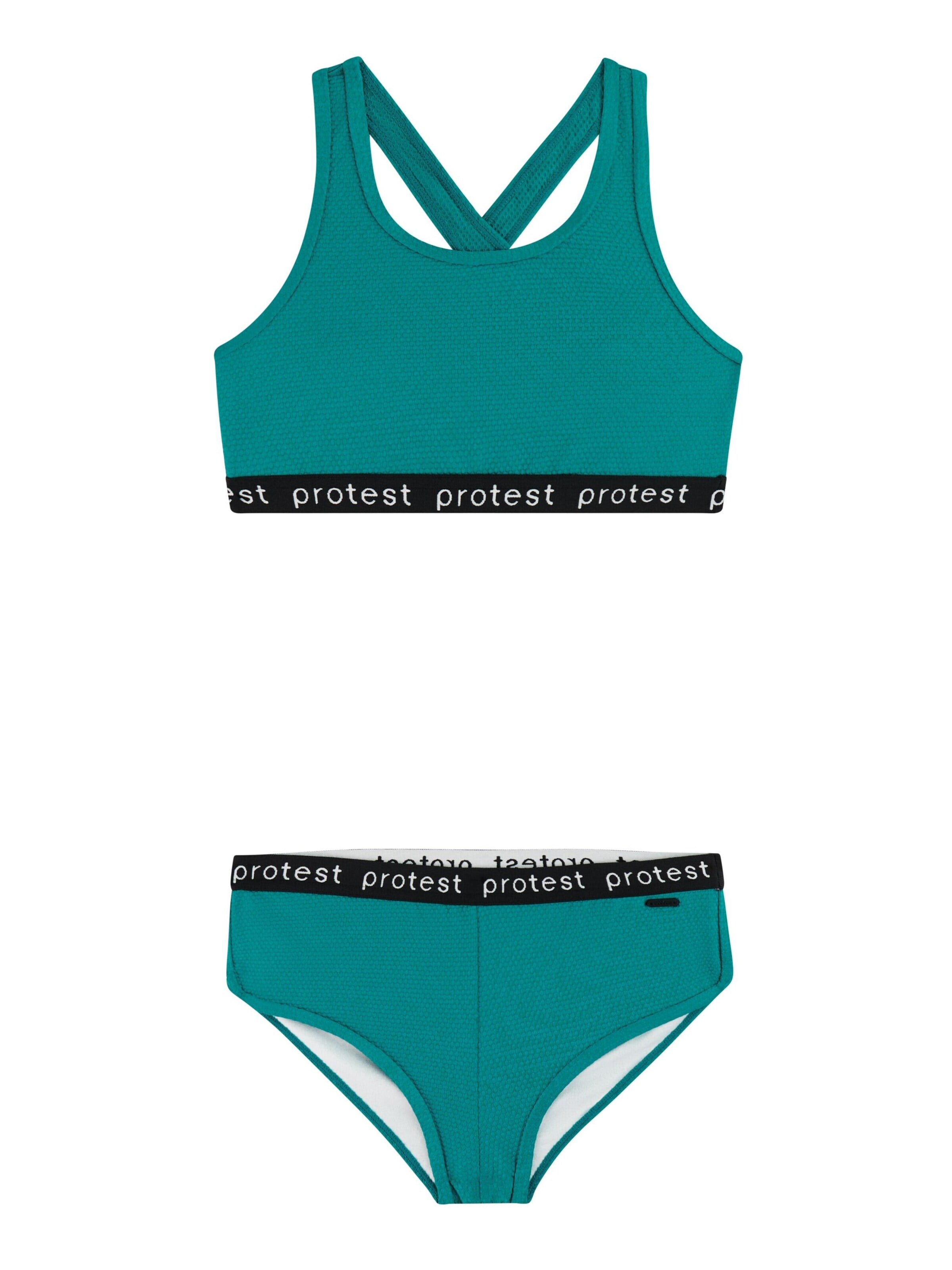 PROTEST Bikini 'PRTBeau JR' in Green: front
