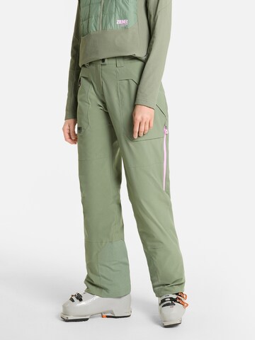 ZIENER Regular Sporthose 'RONTARA' in Grün