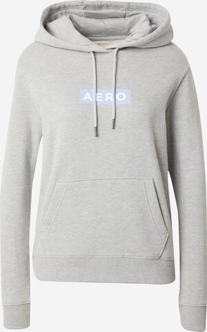 AÉROPOSTALE Sweatshirt in Grey: front