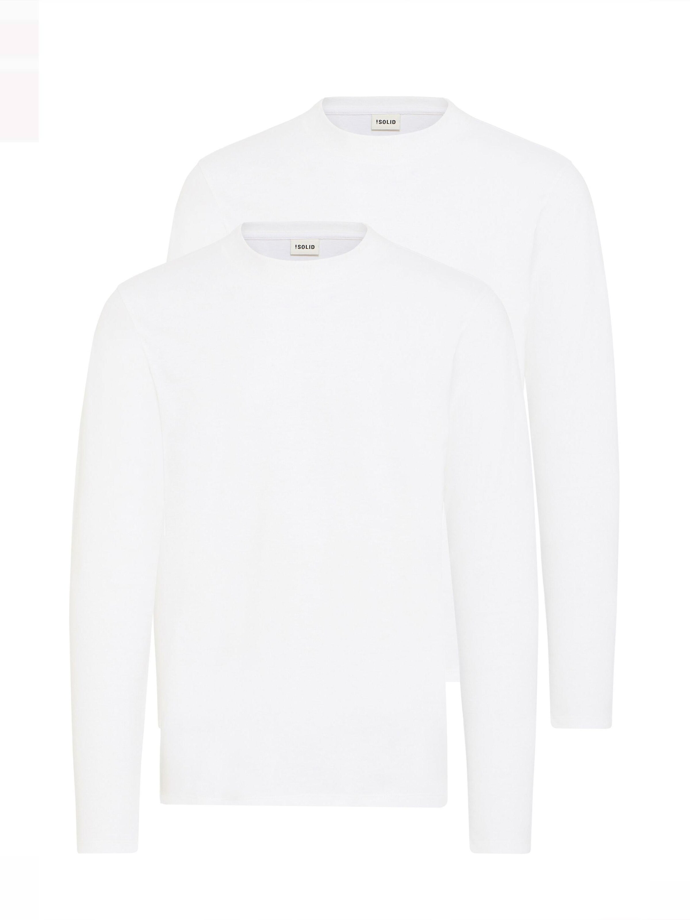 !Solid - Sweatshirt ' SDODATTEN ' em branco: frente