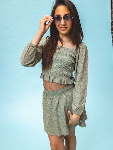 Jupe Looxs Revolution en vert
