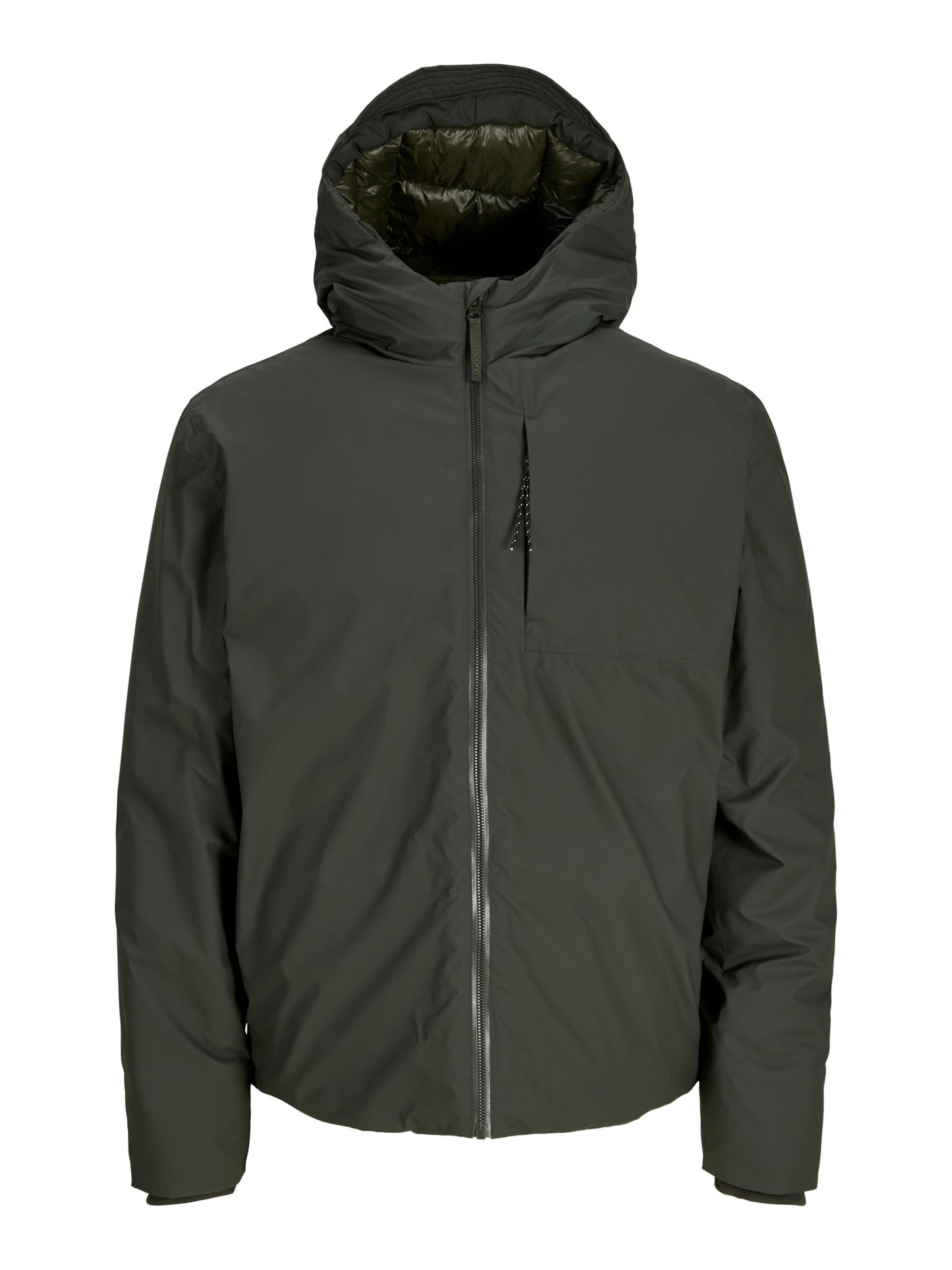JACK & JONES - Chaqueta de entretiempo en verde: frente