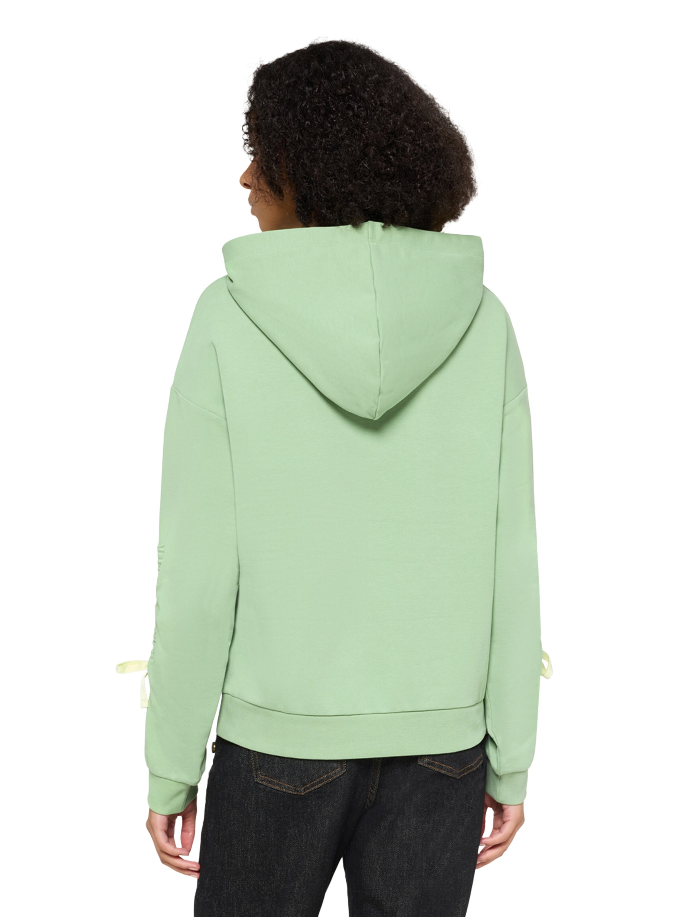 Cartoon Sweatshirt in Green