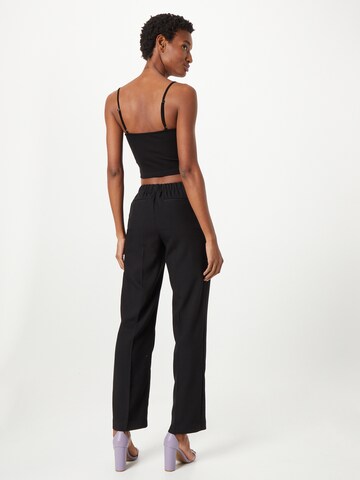 WEEKDAY Regular Hose 'Cleo' in Schwarz