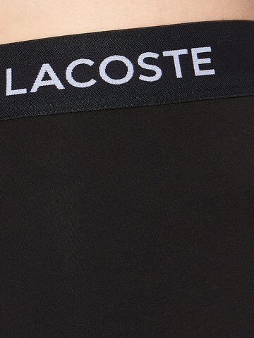 LACOSTE - Calzoncillo boxer en negro
