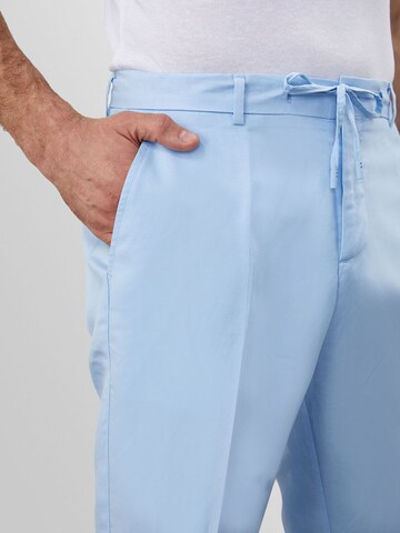 Antioch Slim fit Trousers with creases in Blue