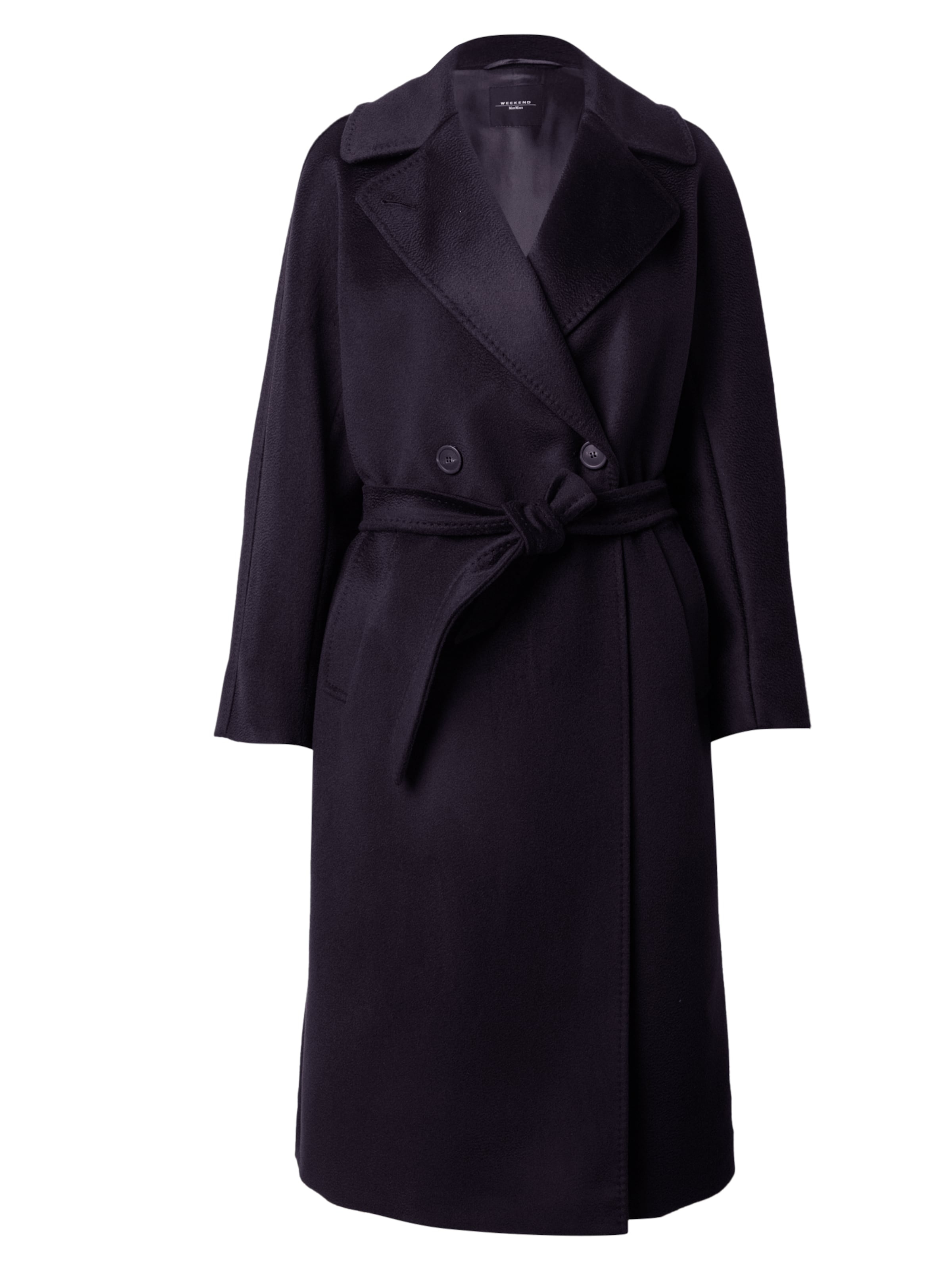 Weekend Max Mara Přechodný kabát 'RESINA' – modrá: přední strana