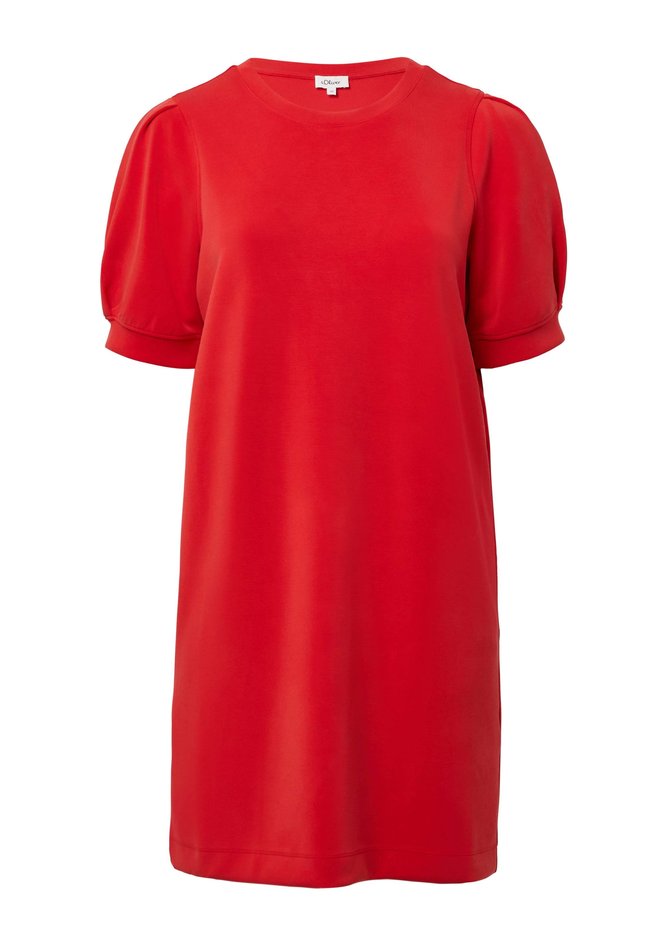 s.Oliver Red Label Plus Jurk in Rood: voorkant