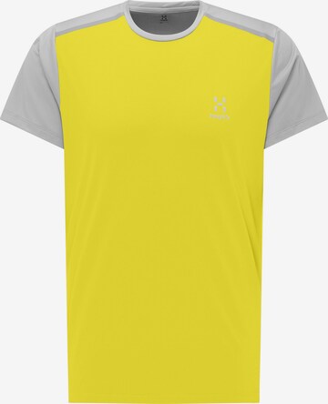 Haglöfs Performance Shirt 'L.I.M TECH' in Yellow: front