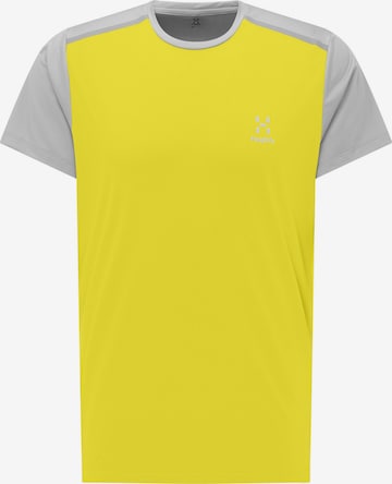 Haglöfs Performance Shirt 'L.I.M TECH' in Yellow: front