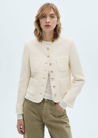 MANGO Jacke 'Wintour' in Beige: Vorderseite