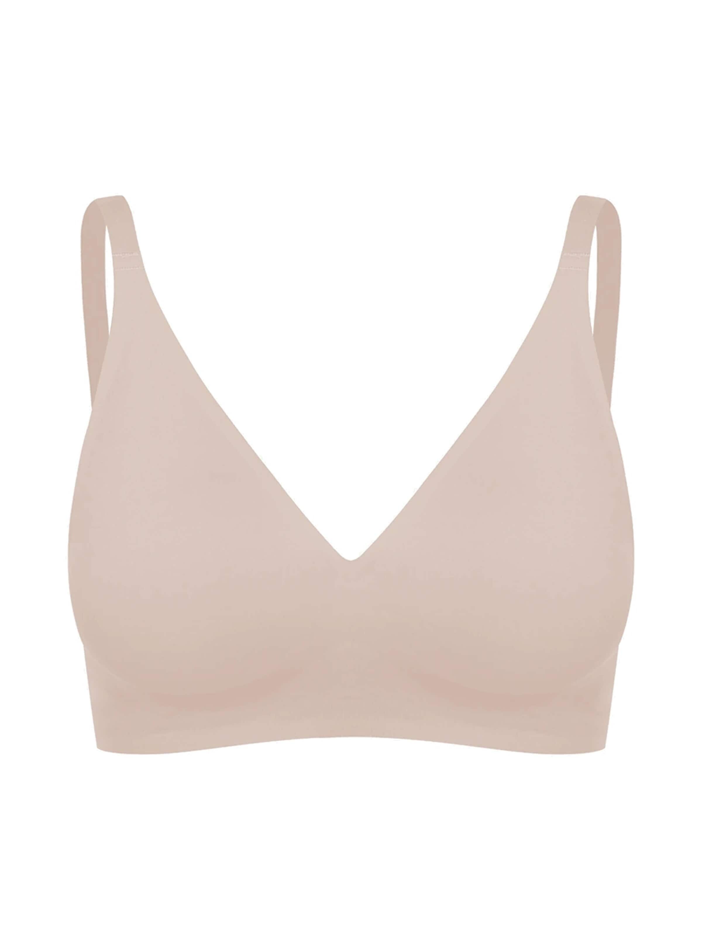 Soutien-gorge 'Comfort Push-Up BH' cfab (formerly creamy fabrics) en beige : devant