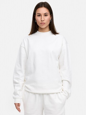 Daily Cotton Sweatshirt 'DCSORIA' in White: front