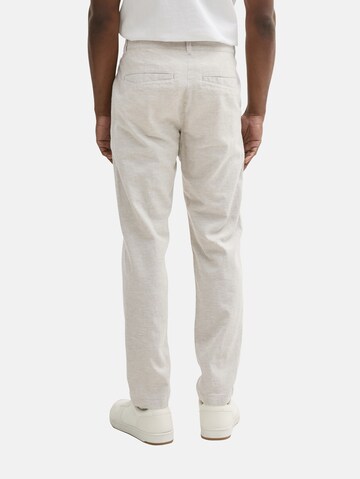 TOM TAILOR DENIM Tapered Broek in Beige
