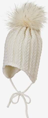 STERNTALER Beanie in White: front