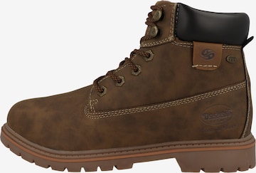 Dockers by Gerli Lace-Up Boots in Brown