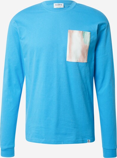 ABOUT YOU x Benny Cristo Shirt 'Luan' (GOTS) in blau / mischfarben, Produktansicht