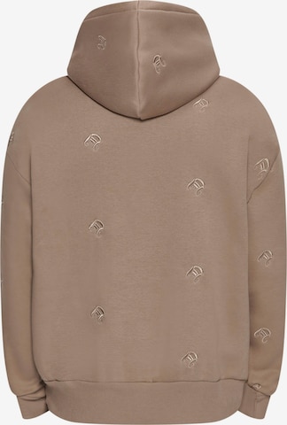 Sweat-shirt Dropsize en marron