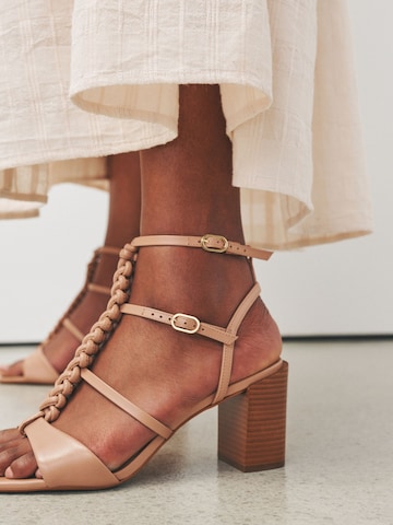 Next - Sandalias con hebilla 'N. Premium' en beige